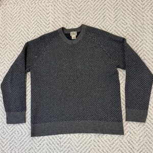 100% Wool LL Bean Sweater